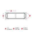 PermaSleeve Heat Shrink Wire and Cable Labels 1/8