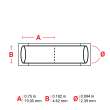 PermaSleeve Heat Shrink Wire and Cable Labels 3/32