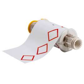 BBP85 GHS CLP Chemical Labels 6.103 in H x 8.267 in W Red on White 70/RL