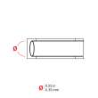 BradyPrinter Series Low Smoke Zero Halogen PermaSleeve Wire Marking Sleeves, 0.25