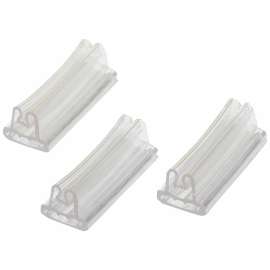 Label Holder, 0.59" W, Pack of 1000 Each, Non-Adhesive