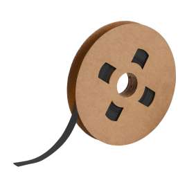 PermaSleeve Heat Shrink Wire and Cable Continuous Labels for 3" Core Printers - 1-1/2" Dia Black