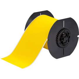 B30 Series ToughWash Washdown Resistant Labels 4 in W x 50 ft L Yellow