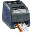 B30 Series ToughWash Labels with Header 4in H x 6.25in W BK, Orange on WT 100/RL