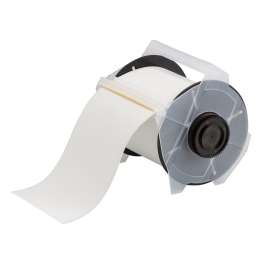 GlobalMark ToughWash Washdown Resistant Labels 4 in W x 50 ft L White