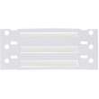 Double Sided PermaSleeve Polyolefin Fluid Resistant Wire Marking Sleeves, 0.125
