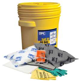 20-Gallon Drum Mixed Application Spill Kit, Oil Only and Universal Application