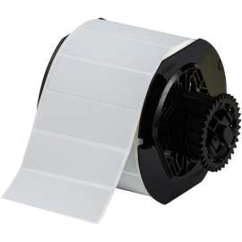 B33 Series Metallized Polyester Labels 1in H x 3in W Silver 1500/RL