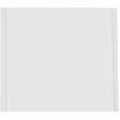 BBP33 Metallized Polyester Permanent Labels 3 in W x 85 ft L Light Gray