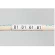 Flame Retardant Polyimide Wire and Cable Labels 3 in W x 85 ft L Yellow