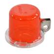 Red Push Button Lockout, Small Base + Short Cover, Button 16 mm
