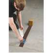 ToughStripe(R) Floor Marking Tape Roll - Polyester, Solid Color, Brown, 4