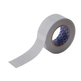 ToughStripe(R) Floor Marking Tape Roll - Polyester, Solid Color, Gray, 2" x 100'