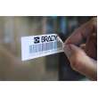 Removable Glossy Polyester Labels 0.5 in H x 1 in W White 10000/RL