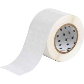 Removable Glossy Polyester Labels 0.5 in H x 1 in W White 10000/RL