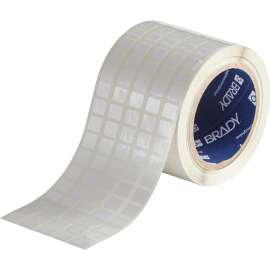 Removable Glossy Polyester Labels 0.437 in H x 0.5 in W White 10000/RL
