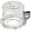Clear Push Button Lockout, Large Base + Medium Cover, Button 30 mm