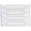 BradyPrinter Series Low Smoke Zero Halogen PermaSleeve Heat Shrink Tubing, Roll of 5000 Each, White, 0.187