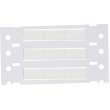 BradyPrinter Series Low Smoke Zero Halogen PermaSleeve Heat Shrink Tubing, Roll of 7500 Each, White, 0.187