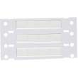 BradyPrinter Series Low Smoke Zero Halogen PermaSleeve Heat Shrink Tubing, Roll of 10000 Each, White, 0.187
