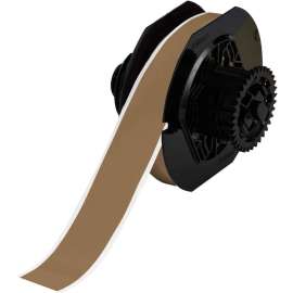 All Weather Permanent Adhesive Vinyl Label Tape for B30 Printers - 1.125" Gold