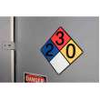 All Weather Permanent Adhesive Vinyl Labels Pre-printed Right-To-Know NFPA Diamond for B30 Printers - 4