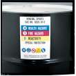 All Weather Permanent Adhesive Vinyl Labels Pre-printed Right-To-Know Color Bar for B30 Printers - 4