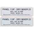 B30 Series Arc Flash Supply Starter Kit, Warning