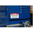 All Weather Permanent Adhesive Vinyl Labels ANSI DANGER Header for B30 Printers - 2.25