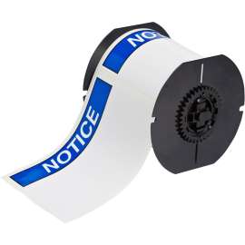 All Weather Permanent Adhesive Vinyl Labels ANSI NOTICE Header for B30 Printers - 4" x 6"