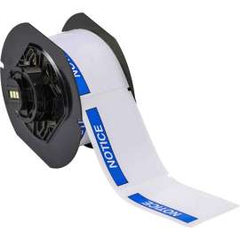 All Weather Permanent Adhesive Vinyl Labels ANSI NOTICE Header for B30 Printers - 2.25" x 3"