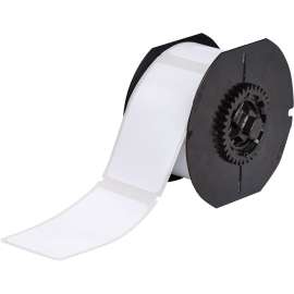 All Weather Permanent Adhesive Vinyl Labels for B30 Printers - 3.85 in H x 2.25 in W White