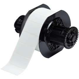 FreezerBondz Ultra-Thin Cryogenic Polyester Labels 1in H x 1.9in W WT 1500/RL