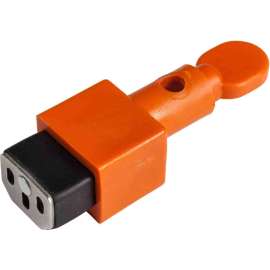 Detachable IEC Power Cord Plug Lockout