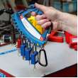 Safety Lock and Tag Carrier Kit Blue