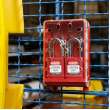 Ultra Compact Lock Box, Includes 6 Red Keyed-Alike Locks