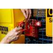 Ultra Compact Lock Box, Includes 6 Red Keyed-Alike Locks