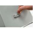 High Adhesion Clear Polyester Barcode Labels 2 in H x 3 in W Clear 1000/RL