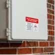 Pre-Printed SOLAR WHT/RED RPD SHUTDOWN Warning Labels, 4