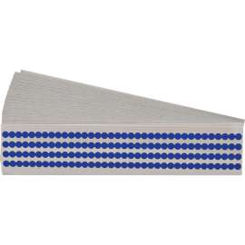 Quik-Dot Markers Vinyl 0.250 in Dia Blue 25 Pk