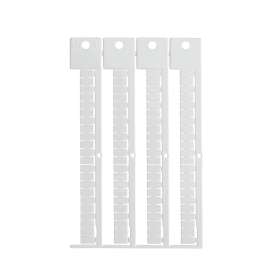 Terminal Block Tag Polycarbonate 9.00 mm H x 5.00 mm W Box of 1408 Pieces