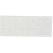Polyester Overlaminate Labels 0.2 in H x 0.65 in W Clear 5000/RL