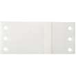 DATAB Polymer Coated Cloth Labels 0.310 in W x 82.5 ft L White