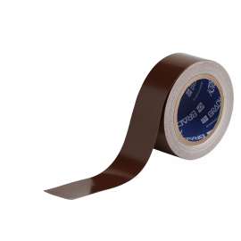 GuideStripe(TM) Floor Tape 2 in W x 100 ft L Vinyl Brown