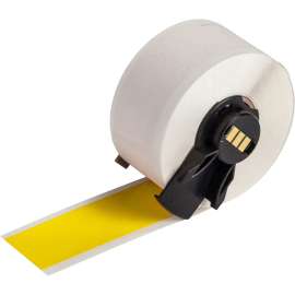 All-Weather Vinyl Labels 1 in W x 50 ft L Yellow