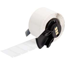 Repositionable Multi-Purpose Vinyl Cloth Labels 0.5 in H x 1 in W WT RL/500