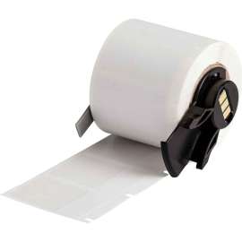 Aggressive Adhesive Self-Lam Vinyl Wrap Around Lbls 1.5" H x 1" W RL/250