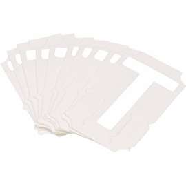 Quik-Align(R) 5080 Series Polyester 2 in Lbl Legend: T White 10PK