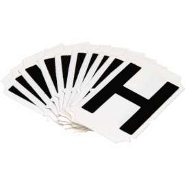 Quik-Align(R) 5050 Series Polyester 2 in Lbl Legend: H Black 10PK