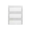 J2000 PermaShield(TM) Vinyl Labels for BradyJet Printers 1in H x 3in W 1000/RL
